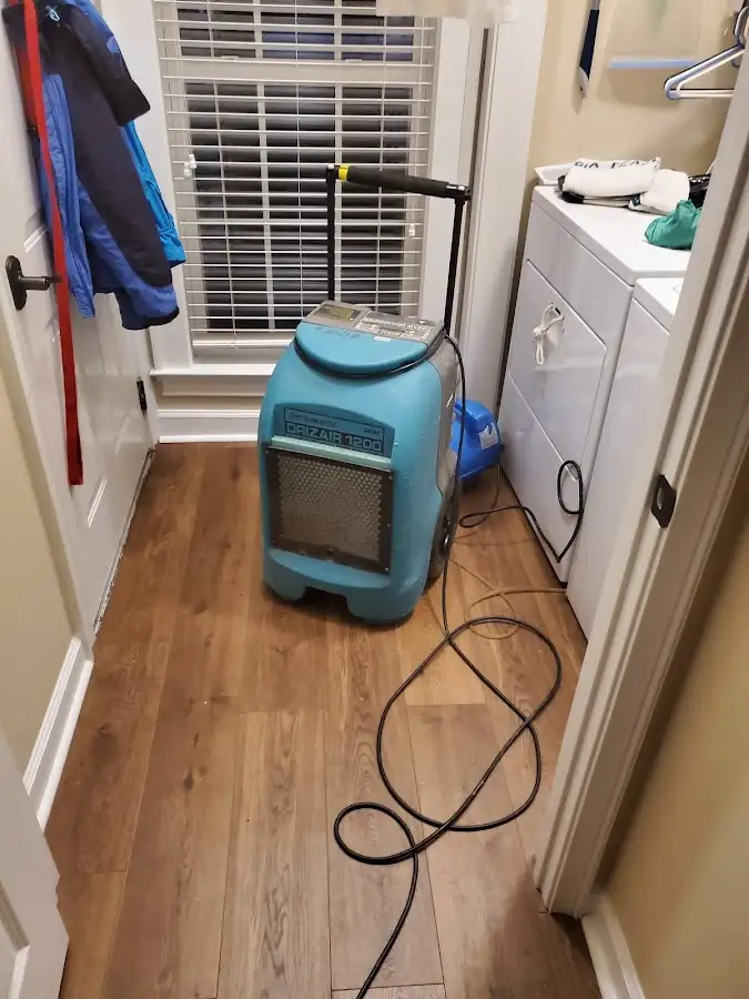 Commercial dehumidifier deployed for Flood Damage Cleanup in Tualatin